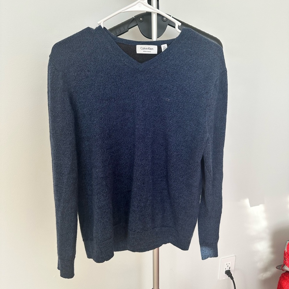 Calvin Klein Men's Navy Sweater